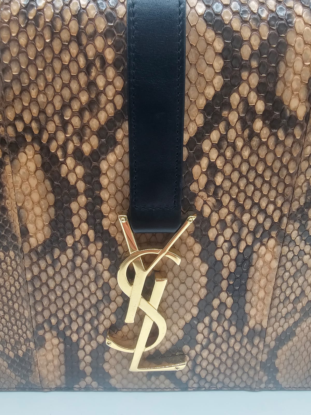 Borsa Saint Laurent modello Universite Rosa Bianca Luxury and Vintage