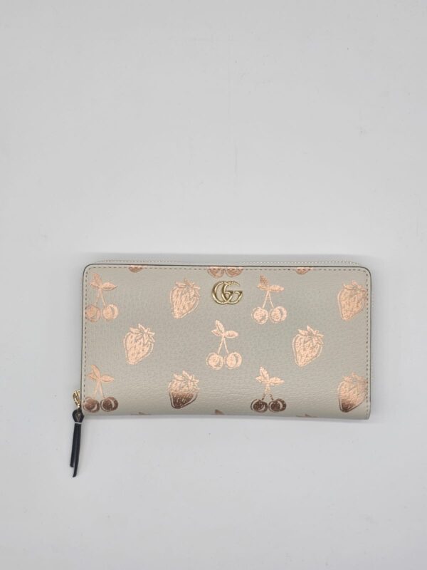 Portafoglio Gucci Marmont Bianco