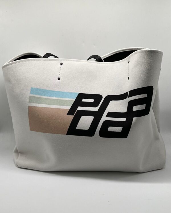 Borsa Prada Tote in tela stampata